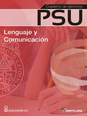 cover image of Cuaderno de ejercicios PSU Lenguaje y Comunicación